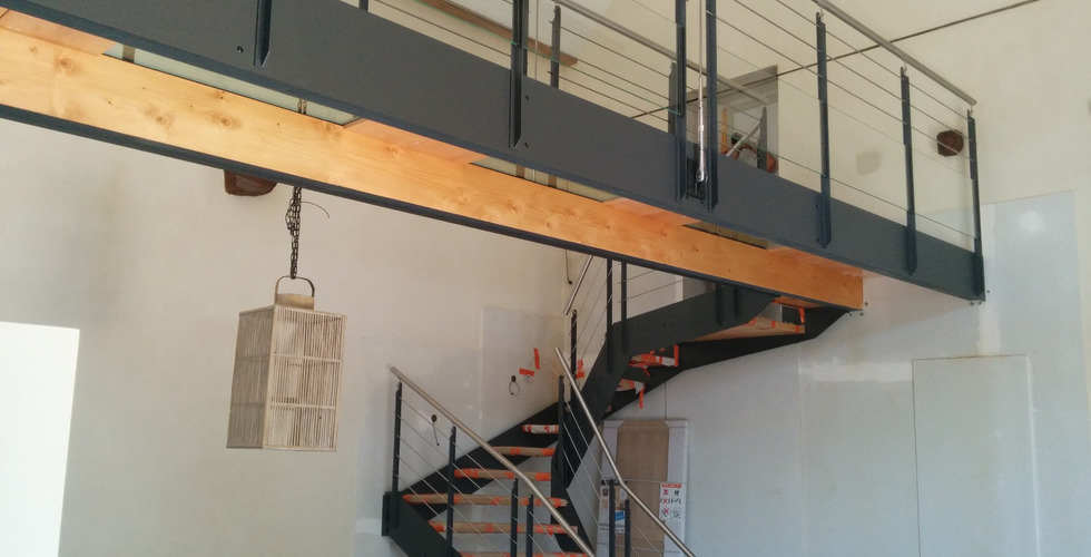 Loft et passerelle